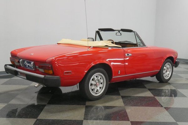 1982 Fiat Spider 2000 for Sale $16,995