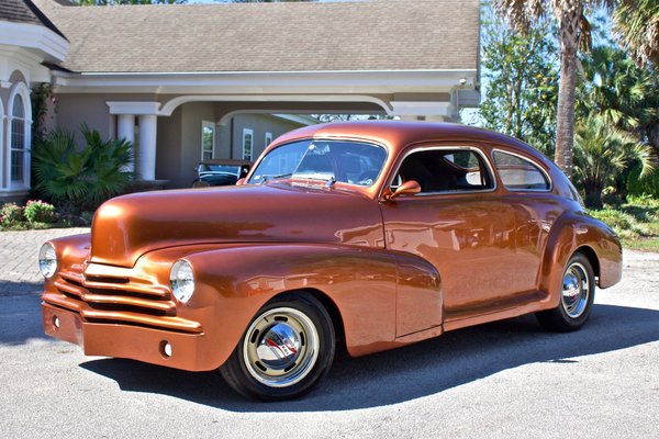 1947 Chevrolet Fleetline Aero Sedan Resto-Mod