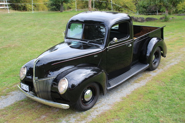 1940 Ford pickup, built 351, 5 speed Tremec, 8.8 rear