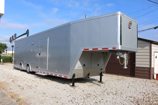 40' All Aluminum Gooseneck Trailer 