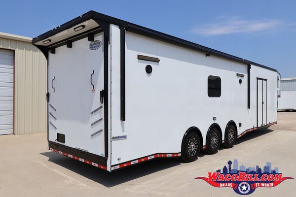 40' Gooseneck Bathroom Trailer @ Wacobill.com