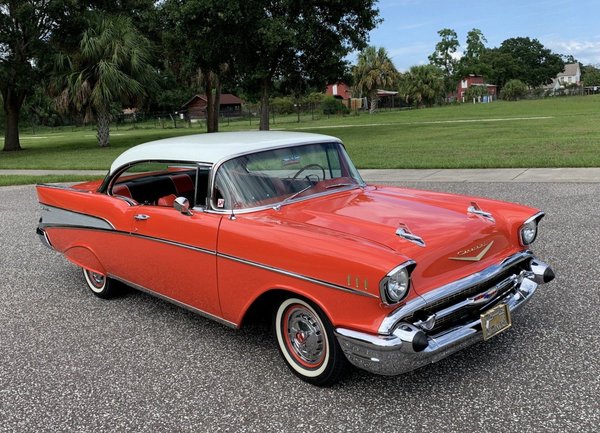 1957 Chevrolet Bel Air Hardtop 283 Power Pack for Sale $64,900