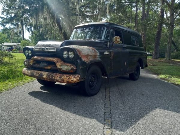 1958 GMC Panel Truck  for Sale $22,495 