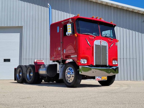 1977 KENWORTH SEMI TRACTOR SHOW TRUCK CABOVER WITH SLEEPER for Sale $24,500