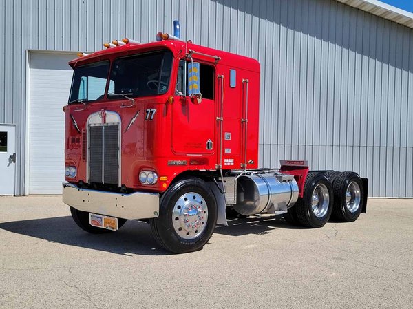 1977 KENWORTH SEMI TRACTOR SHOW TRUCK CABOVER WITH SLEEPER for Sale $24,500