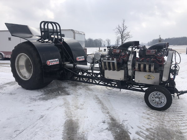 Smt Modified Pulling Tractor Chassis Roller For Sale In Marion In