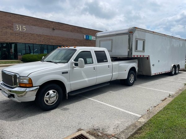 1999 Ford F350 Super Duty 4-door crew cab 1998 Pace American  for Sale $30,000 