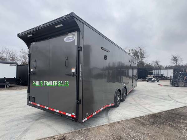 28' RACE TRAILER ENCLOSED CONTINETNAL CARGO CAR HAULER  for Sale $27,500 