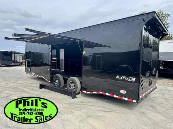 28' HAULMARK EDGE PRO RACE TRAILER FULL ESCAPE DOOR  for Sale $39,500 