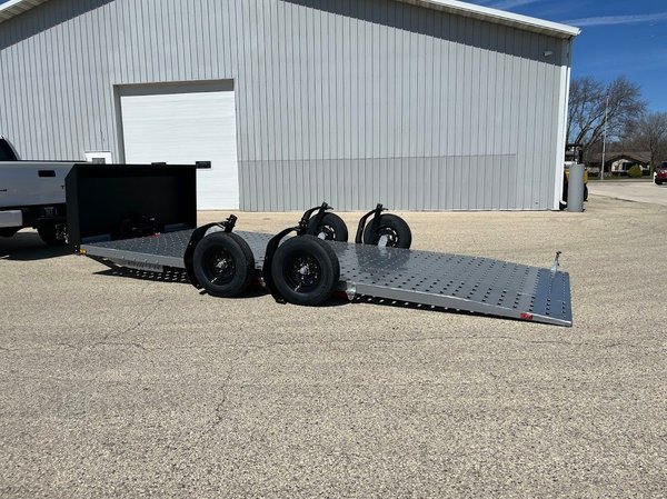 2026 SHIFTR Hydraulic Lowering Race Trailer 8K GVWR 83"x18'  for Sale $12,995 