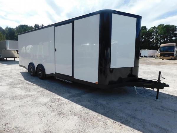 2025 Covered Wagon Trailers Gold Series 8.5x24 Vnose with Sp