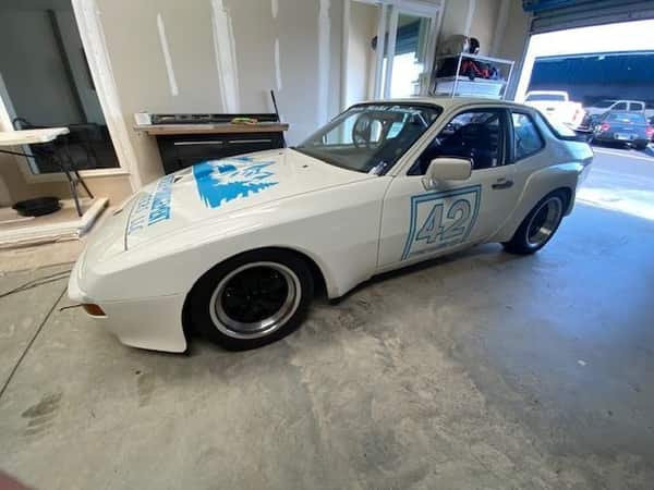 Porsche 924S custom built track car