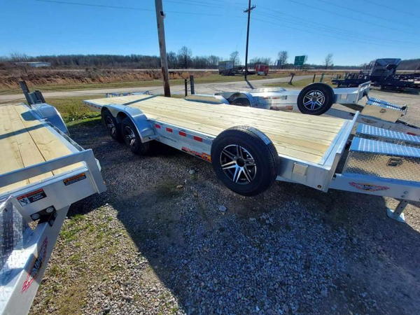2022 H and H Trailer 82x22 Aluminum Electric Tilt Speed Load  for Sale $10,395 