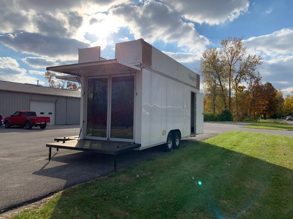 2013 Custom Sales Trailer, Full Aluminum Frame for Sale $33,500