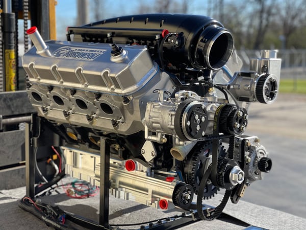 3,000 hp rated, R/T Twin Turbo Big Block Chevy Engine  for Sale $69,995 