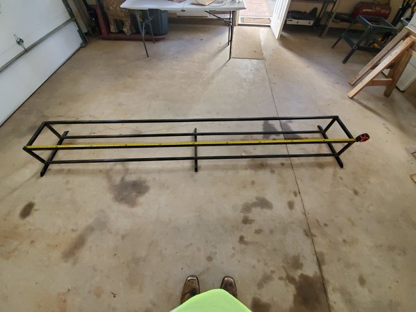 Double Stack Racing Gokart Tire Rack 10 Ft In Length For Sale