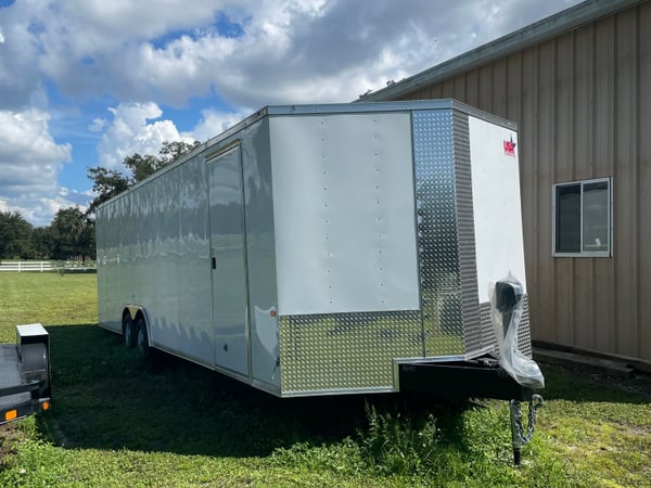 28' v-nose USA cargo trailer  2021  for Sale $15,000 