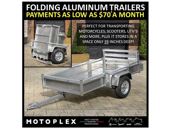 Folding Aluminum Utility Trailers   for Sale $3,999 