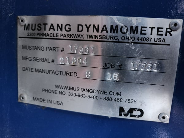 MD-1100-SE Dynamometer 