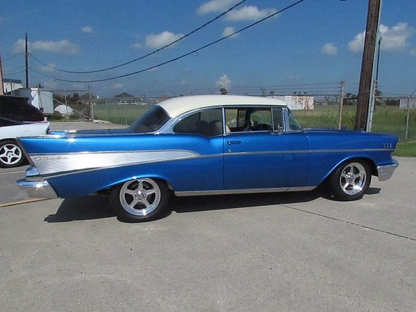 1957 Bel Air 2-door hardtop custom restomod  for Sale $65,000 