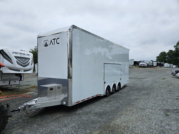 2025 ATC ROM800 8.5X30TTT Stacker RACE CAR TRAILER