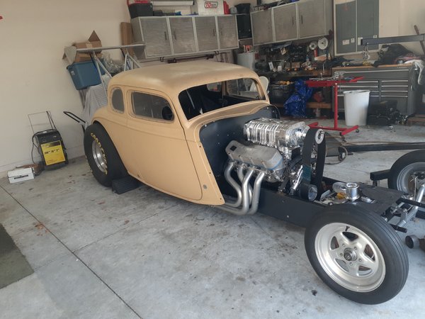 1934 ford 5 window coupe 6.0 cert 