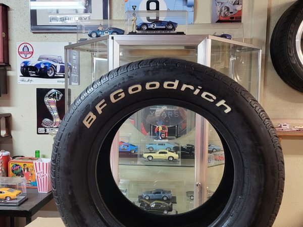 One B.F. Goodrich tire