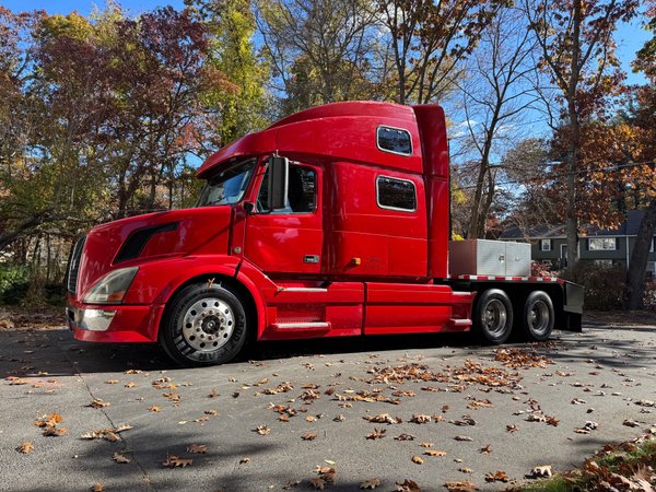 2007 Volvo Truck (RV) and 2008 Pace 44’ 3-car Stacker  for Sale $89,000 