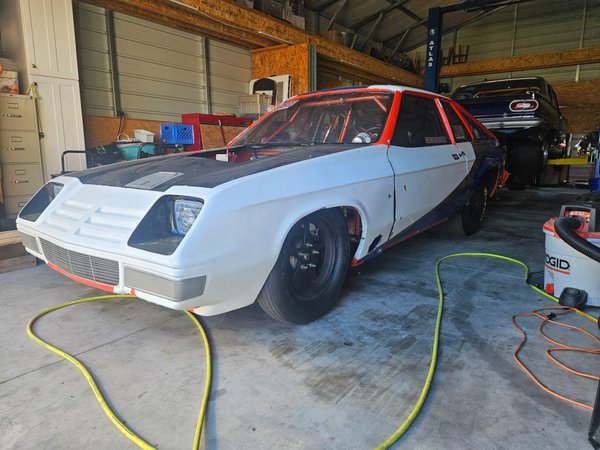 1980 Dodge Omni Tube chassis roller with drivetrain 