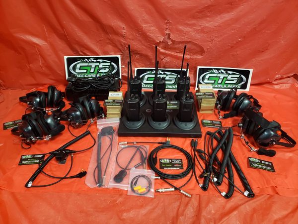 6 Man Motorola CP200 racing radio system refurbished radios  for Sale $2,300 