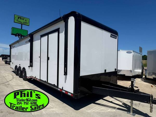 34' RACE TRAILER CAR HAULER  HAULMARK EDGE PRO  for Sale $44,999 