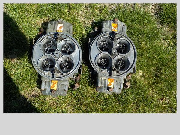 2 holley 1150 trc carbs  