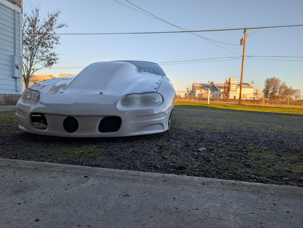 2000 Camaro vanishing point double frame rail ProMod chassis