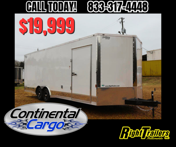 Perfect Trailer for a Beginner! 8.5x24 Continental Cargo 