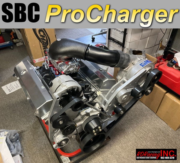 ProCharger p1sc Small Block Chevy Alt, PS, Water Pump  for Sale $6,749 