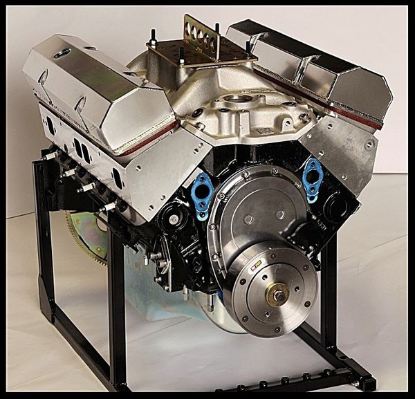 CHEVY SBC 421 STAGE 4.0 DART BLOCK, CRATE MOTOR 550 hp BASE for Sale in