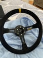 MOMO MOD08 Steering wheel and E30 BMW Hub  for sale $250 