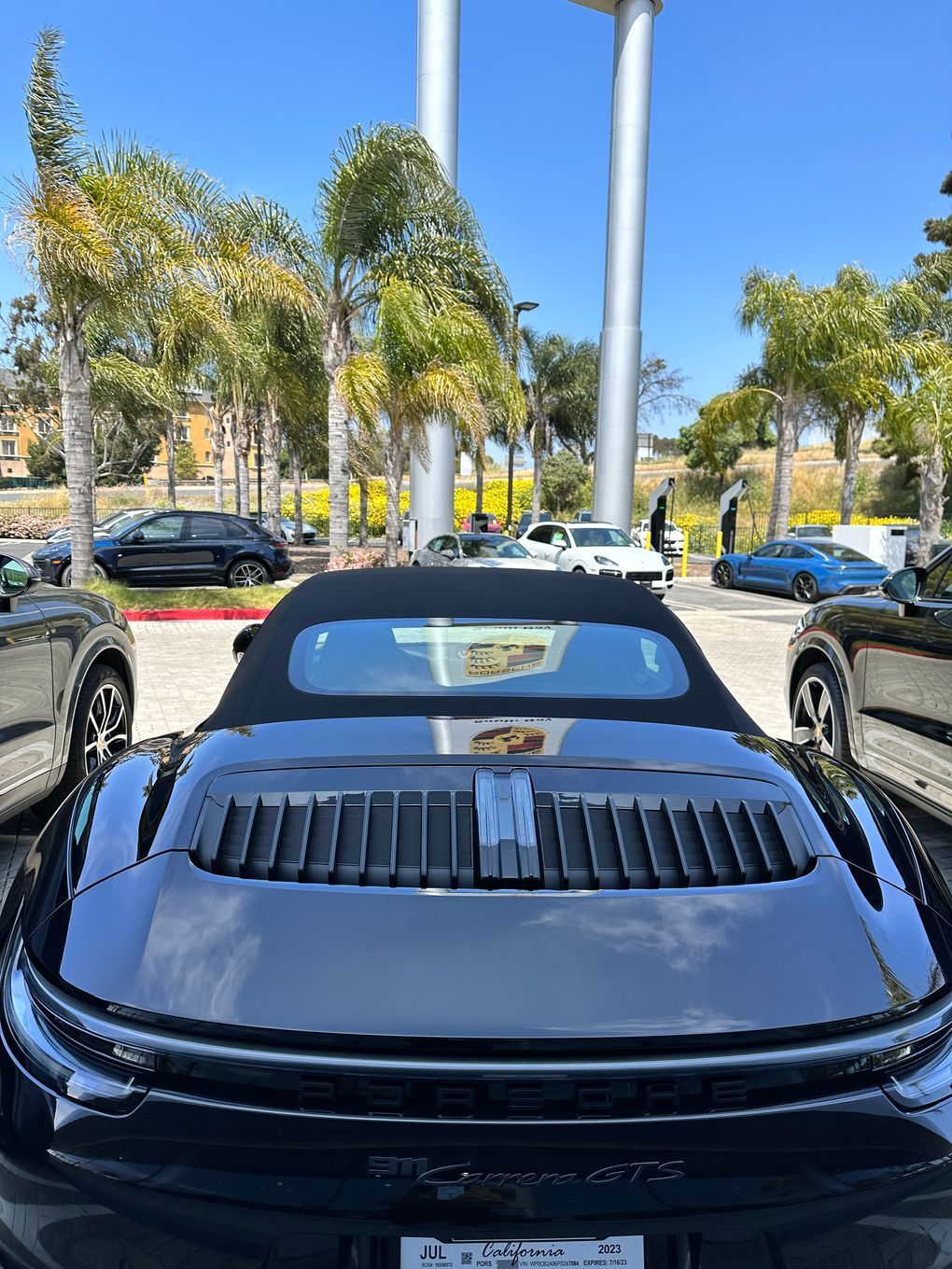 2023 Porsche 911 - 2023 Porsche 911 Carrera GTS Cabriolet - Used - VIN WP0CB2A96PS247084 - 1,000 Miles - 6 cyl - AWD - Automatic - Convertible - Black - Santa Monica, CA 90403, United States