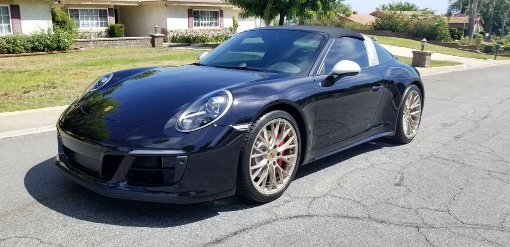 2018 Porsche 911 - 2019 Porsche 911 Targa 4 GTS Exclusive Manufaktur Edition With 300 Miles! - Used - VIN WP0BB2A90KS126006 - 300 Miles - 6 cyl - AWD - Automatic - Coupe - Black - Rancho Cucamonga, CA 91737, United States