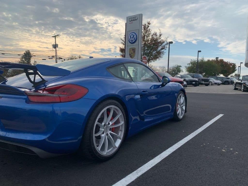 2016 Porsche Cayman GT4 - 2016 GT4 with 4,350 Miles and CPO 22 months. - Used - VIN WP0AC2A84GK192498 - 4,350 Miles - 2WD - Manual - Coupe - Blue - King Of Prussia, PA 19406, United States