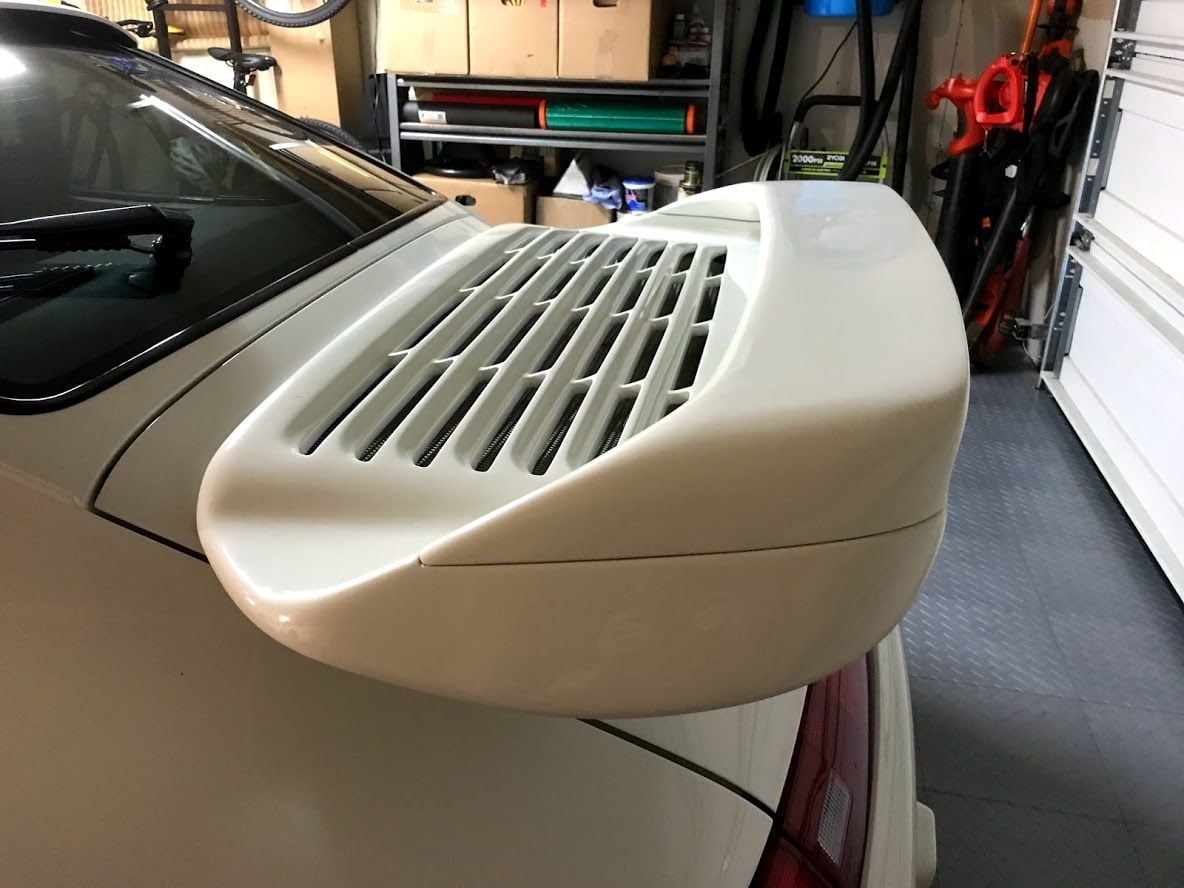 Exterior Body Parts - 993 Turbo S style rear wing in GP White. Free. Local pickup only. - Used - 1995 to 1998 Porsche 911 - San Rafael, CA 94901, United States