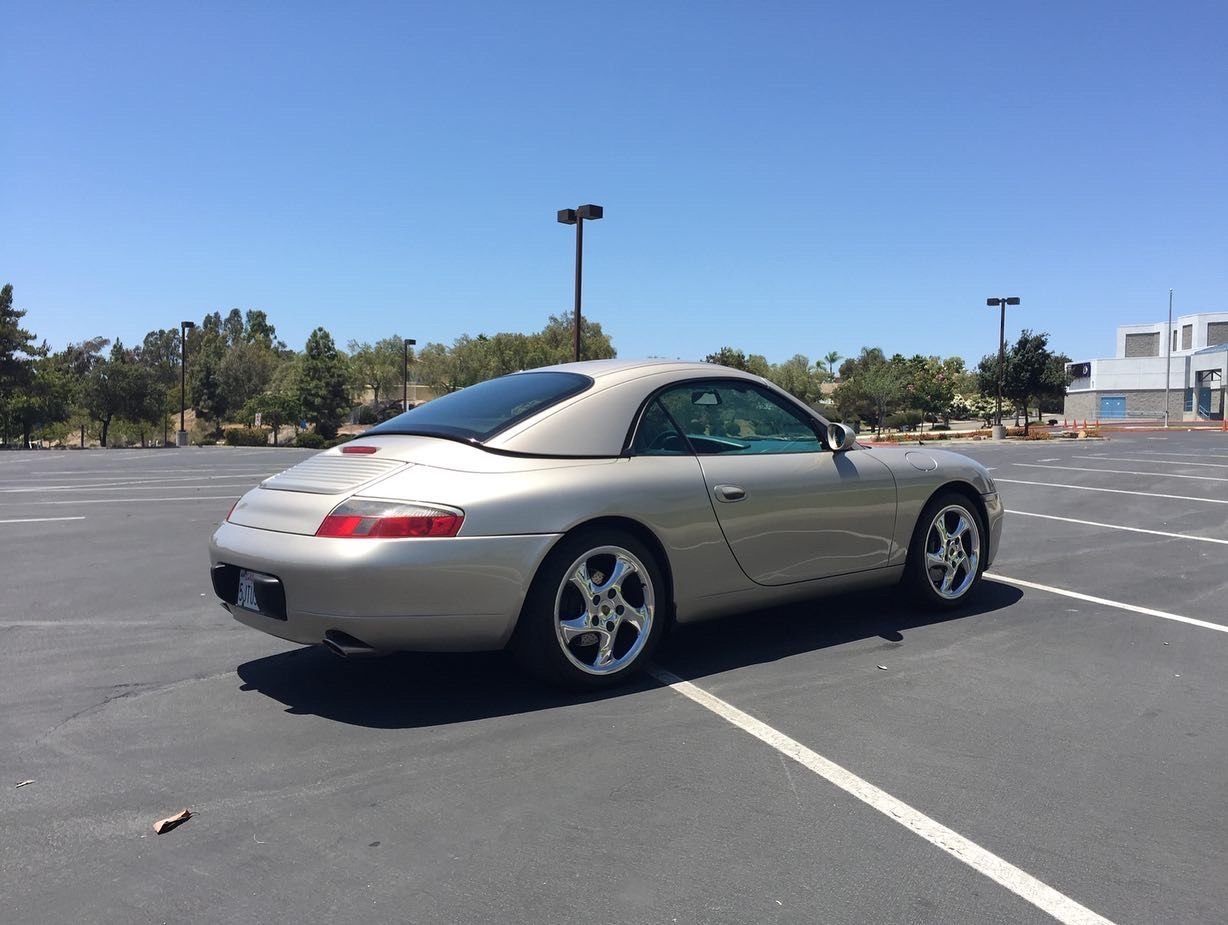 1999 Porsche 911 - 1999 Carrera Cab manual - mirage metallic - Used - VIN WP0CA2997XS653544 - 38,500 Miles - 6 cyl - 2WD - Manual - Convertible - Gold - Oceanside, CA 92056, United States