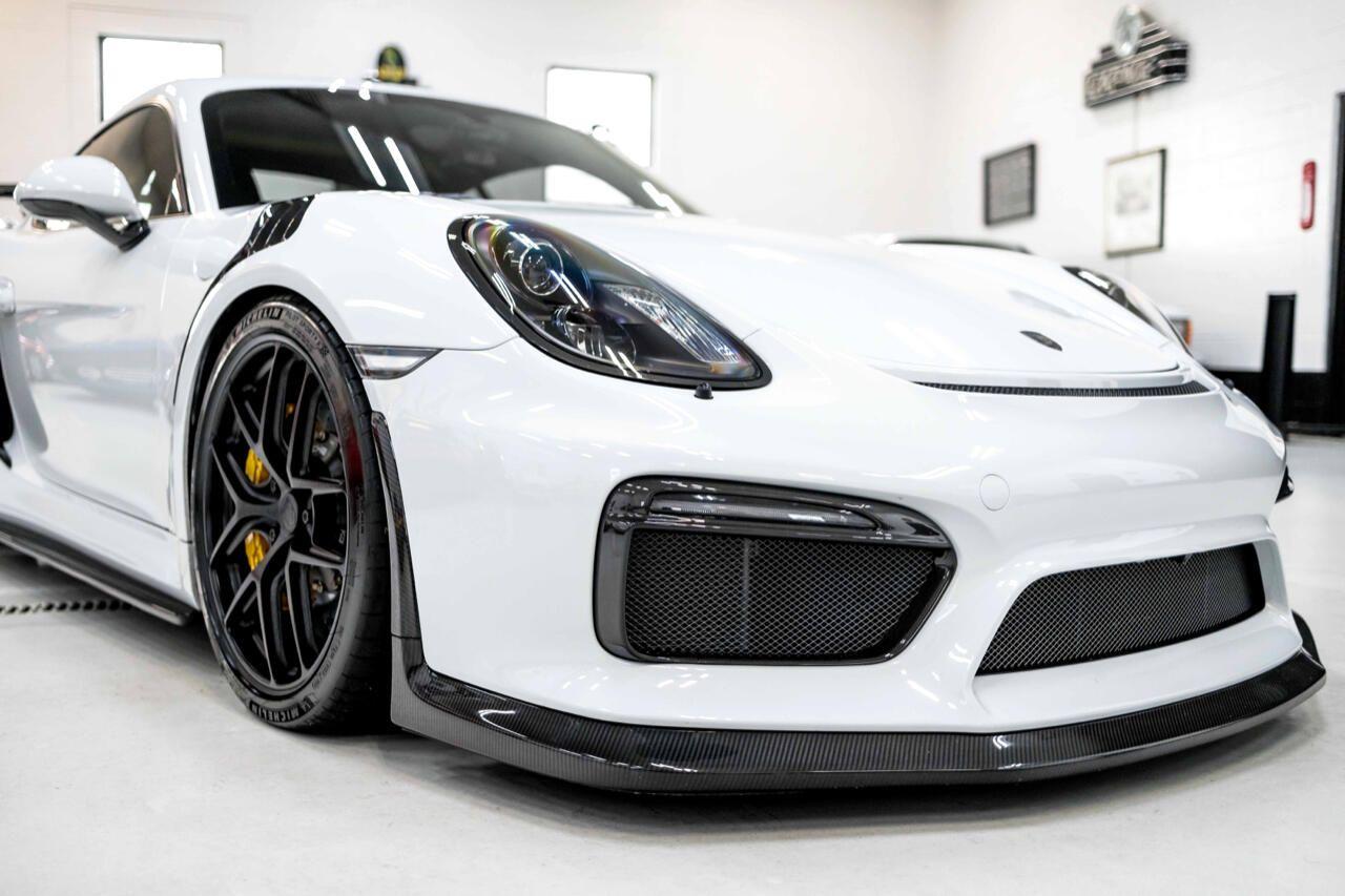 2016 Porsche Cayman GT4 - Porsche Cayman GT4 carrara white, LWB, PCCB, high spec with lots of tasteful mods - Used - VIN WP0AC2A85GK191991 - 6 cyl - 2WD - Manual - Coupe - White - Atlanta, GA 30305, United States