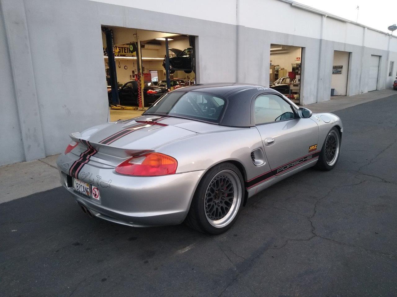 2002 Porsche Boxster - 2002 Boxster-S Street legal track/day car. - Used - VIN WP0CB29802U663690 - 102,000 Miles - 6 cyl - 2WD - Manual - Convertible - Silver - San Diego, CA 9213, United States