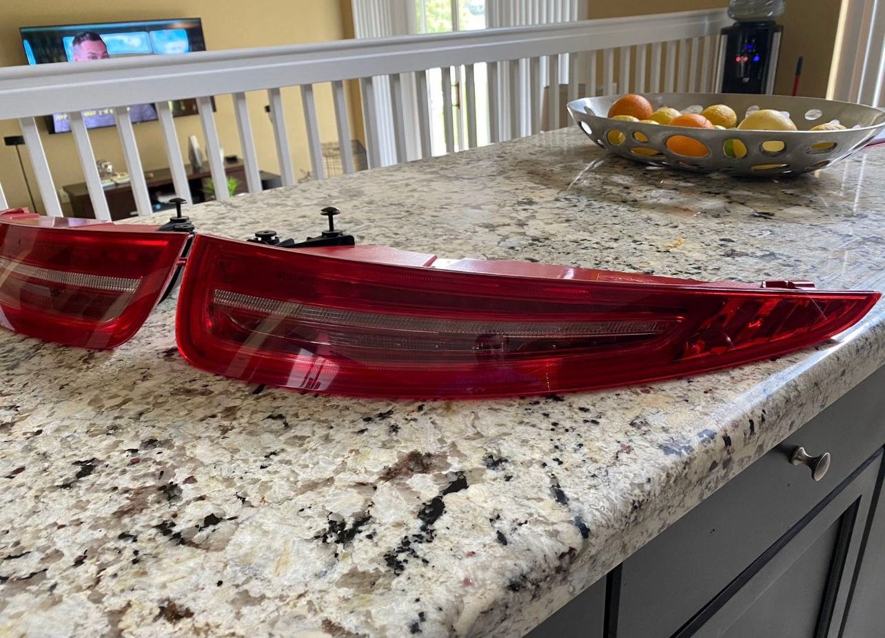 Lights - Used OEM  991.1 Tail Lamps (Pair) From my TTS - Used - 2013 to 2016 Porsche 911 - Miramar, FL 33027, United States