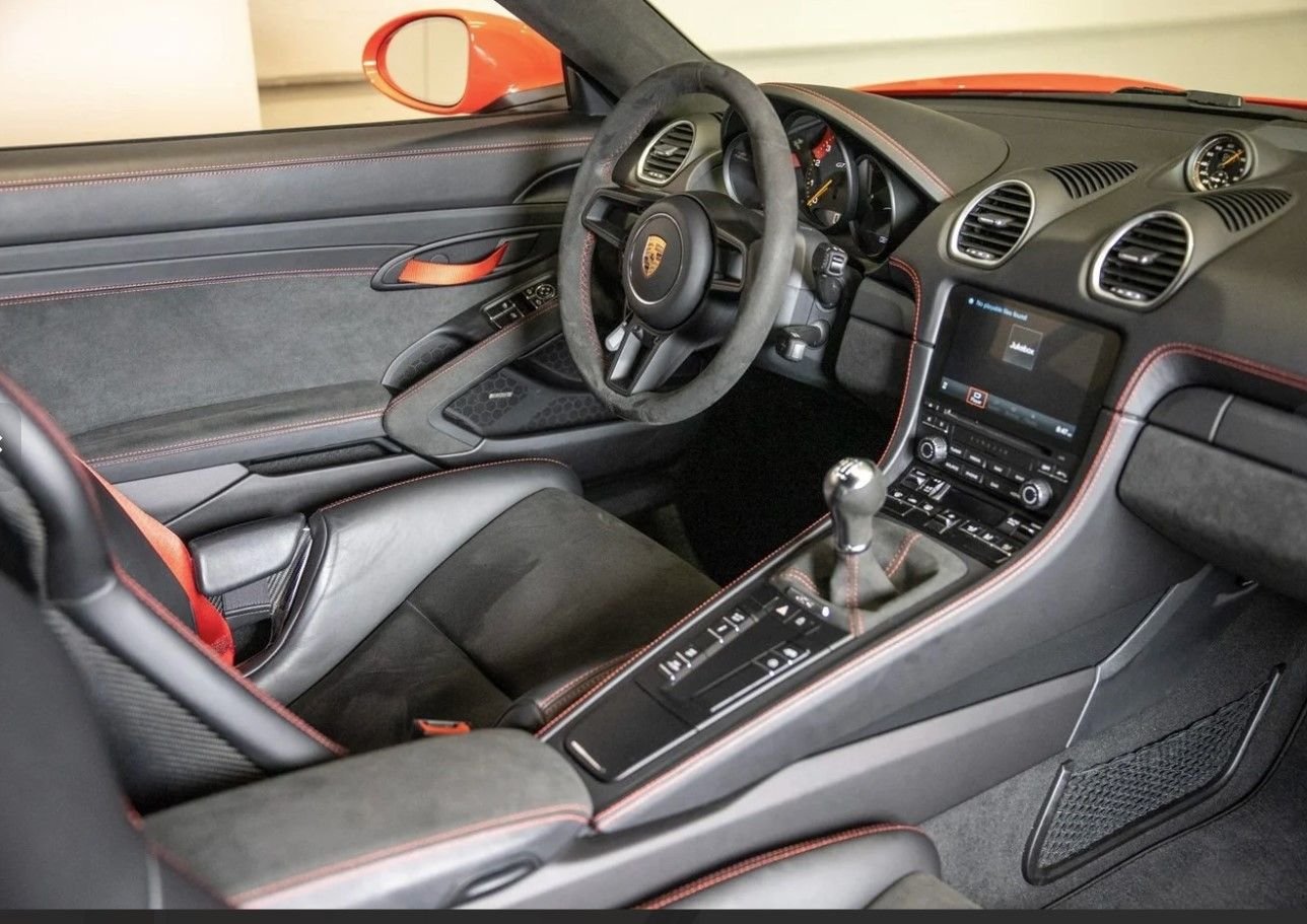 2022 Porsche 718 - 2022 PORSCHE GT4 (BUCKET SEATS & CPO) - Used - VIN WP0AC2A8XNS275401 - 2,999 Miles - 6 cyl - 2WD - Manual - Coupe - Red - San Francisco, CA 94103, United States