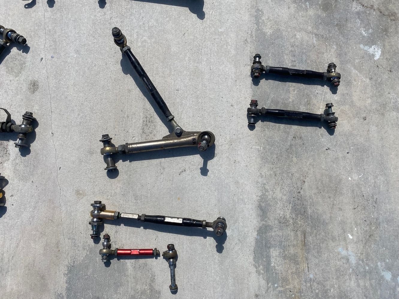 Steering/Suspension - ERP 997 Motorsport Control Arms/Dogbones/Toe Links/Tie Rods - Used - 2005 to 2012 Porsche 911 - Dania Beach, FL 33004, United States