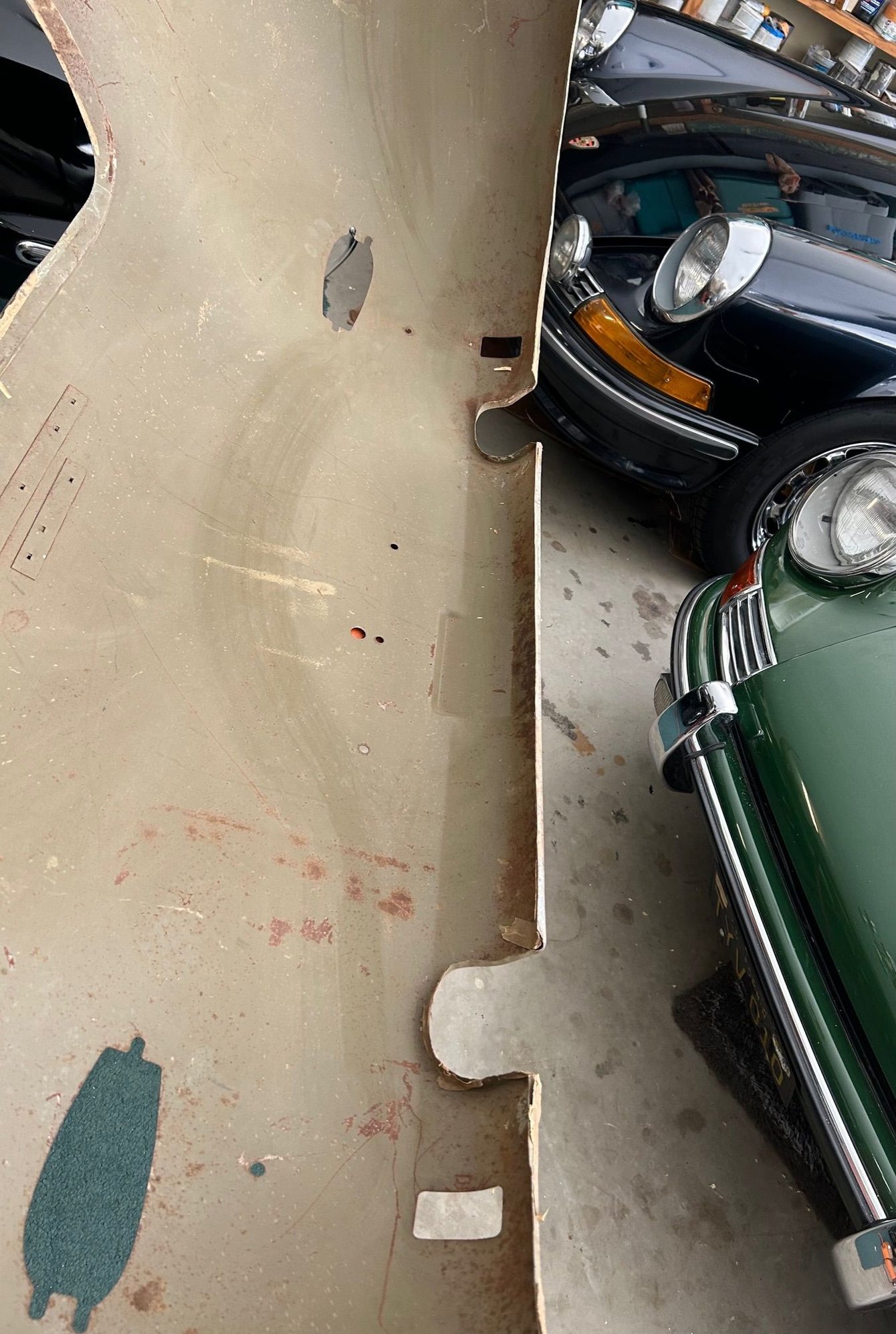 Exterior Body Parts - Porsche 356 Rear Panel for T2 Coupe (NOS) - Used - All Years  All Models - Riverside, CA 92506, United States