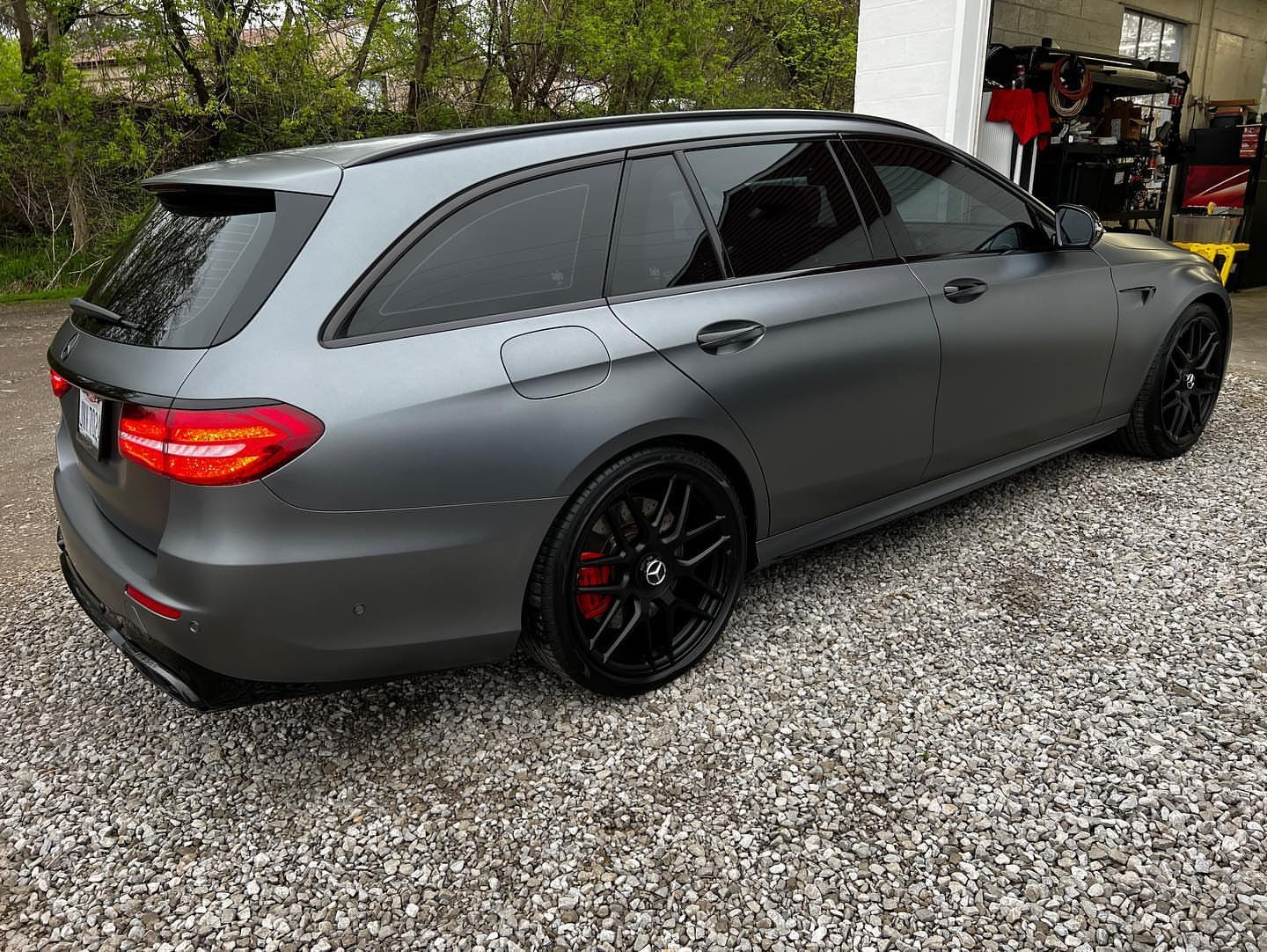 2019 Mercedes-Benz E63 AMG S - 2019 E63 AMG S Wagon - Selenite Grey Magno - LOW MILES - Used - VIN WDDZH8KB1KA680250 - 14,228 Miles - 8 cyl - AWD - Automatic - Wagon - Gray - Cleveland, OH 44106, United States