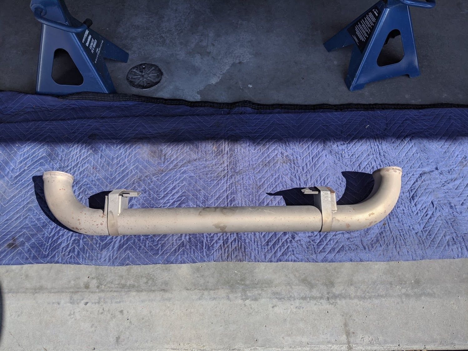 Porsche 964 Primary muffler delete Cup Pipe (one piece) Rennlist